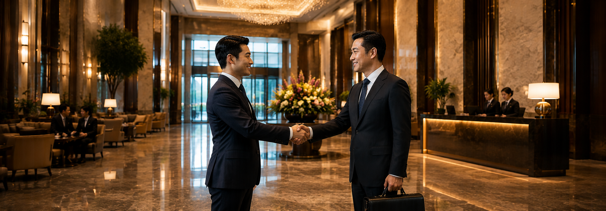 Promoasia China business reception